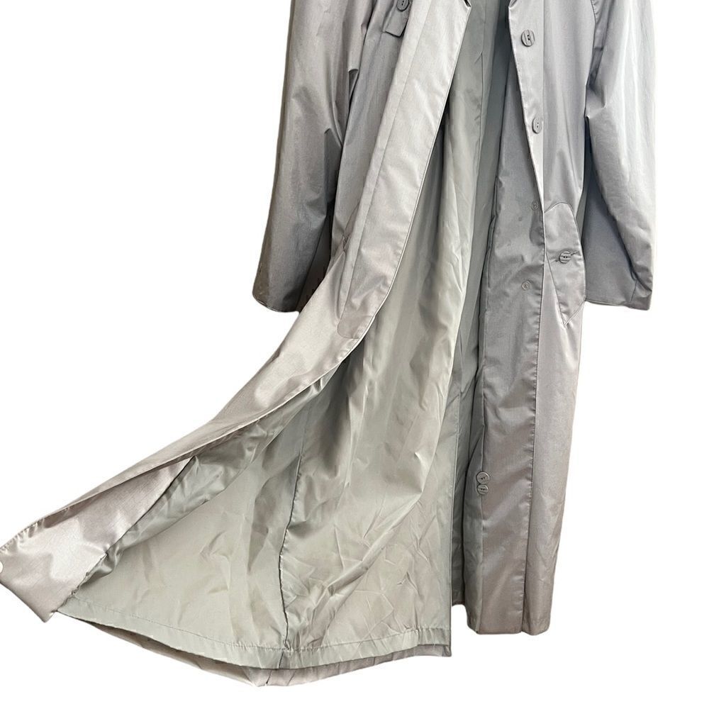 British Mist Champagne Colored Trench Coat - Picture 4 of 9